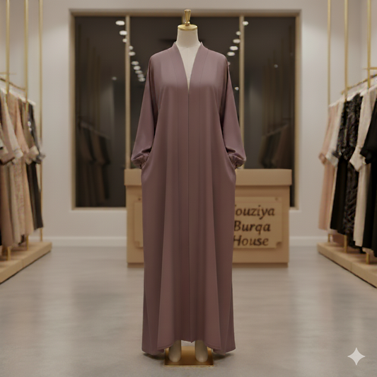 Premium Abaya Rose Colour